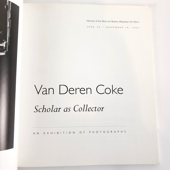 Van Deren Coke Scholar Collector Exhibition Photographs 2001 Univ of New Mexico - Picture 5 of 10